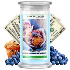Blueberry Muffin Cash Money Candle