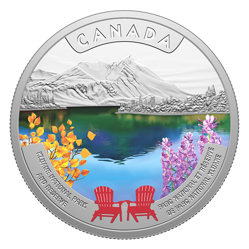 Canada’s National Parks – Kluane National Park and Reserve – 1 oz. Fine Silver Coin