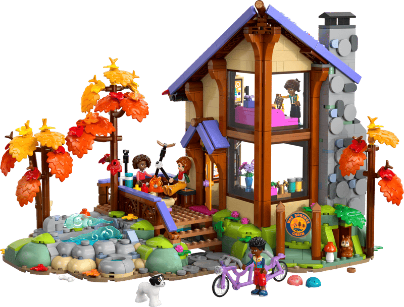 Lego Cozy Fall Forest Cabin