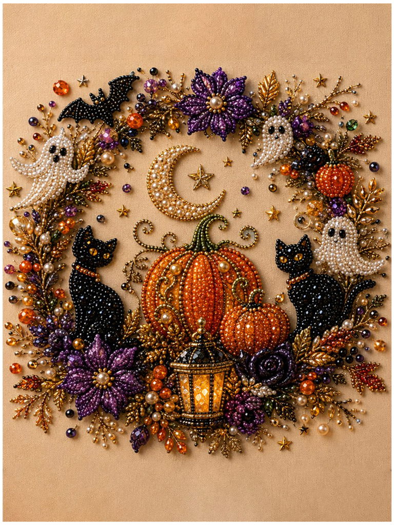 Halloween Pearl Painting Kit