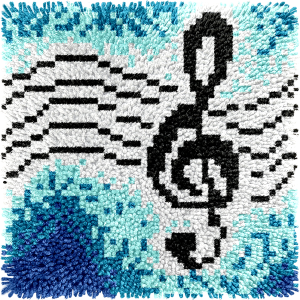 Music Children's Rug Hooking Kit