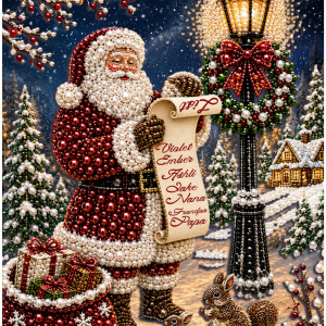 Santas List | Pearl Painting Kit