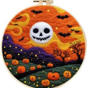 Halloween Witch Needle Wool Felting Kit