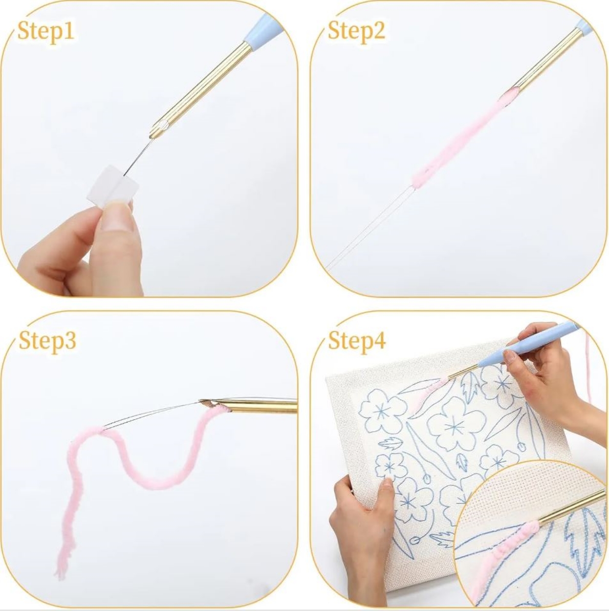 Custom Picture | Punch Needle Kit (with Frame) - Image 4