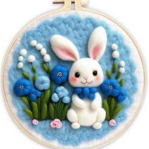 Rabbit Needle Wool Felting Kit