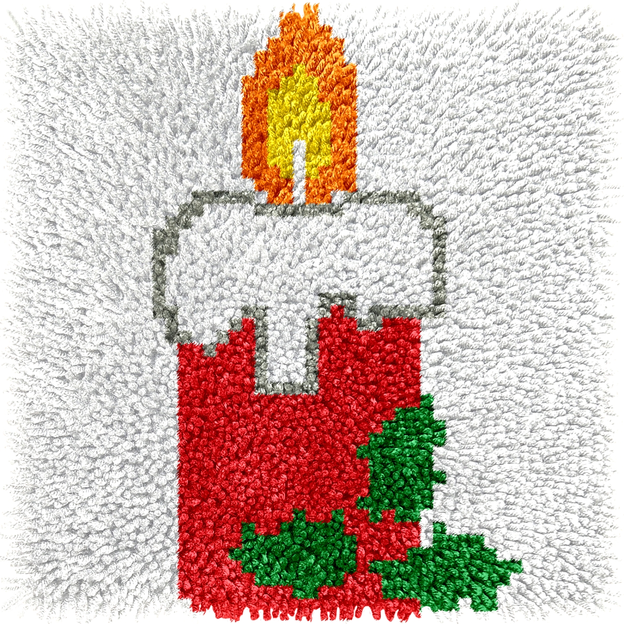 Candle Children's Rug Hooking Kit