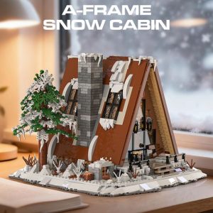 The Xbert A-Frame Snow Cabin Unique Building Blocks