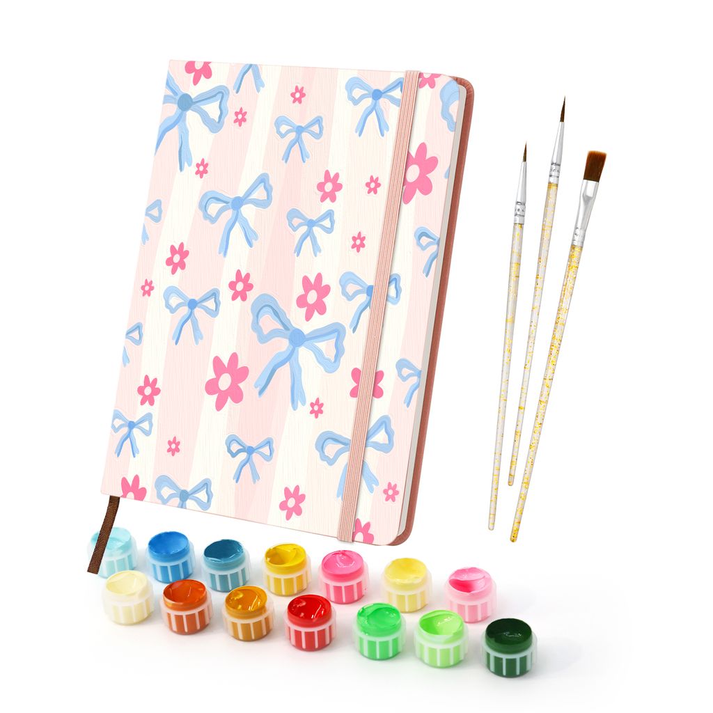 Bows PBN Hardcover Journal Notebook
