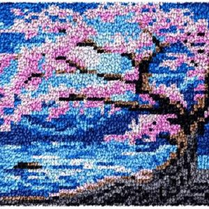 Cherry Blossom Rug Making Latch Hooking Kit