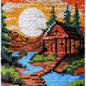 Cottage Rug Making Latch Hooking Kit
