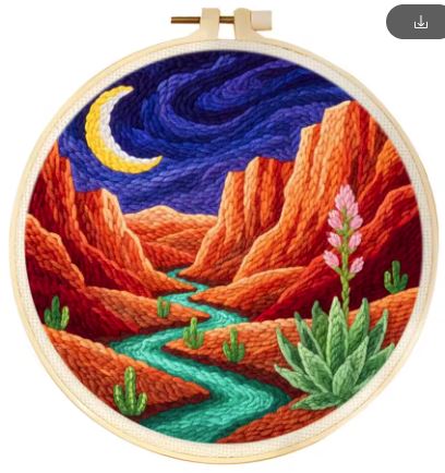 Moon Punch Needle