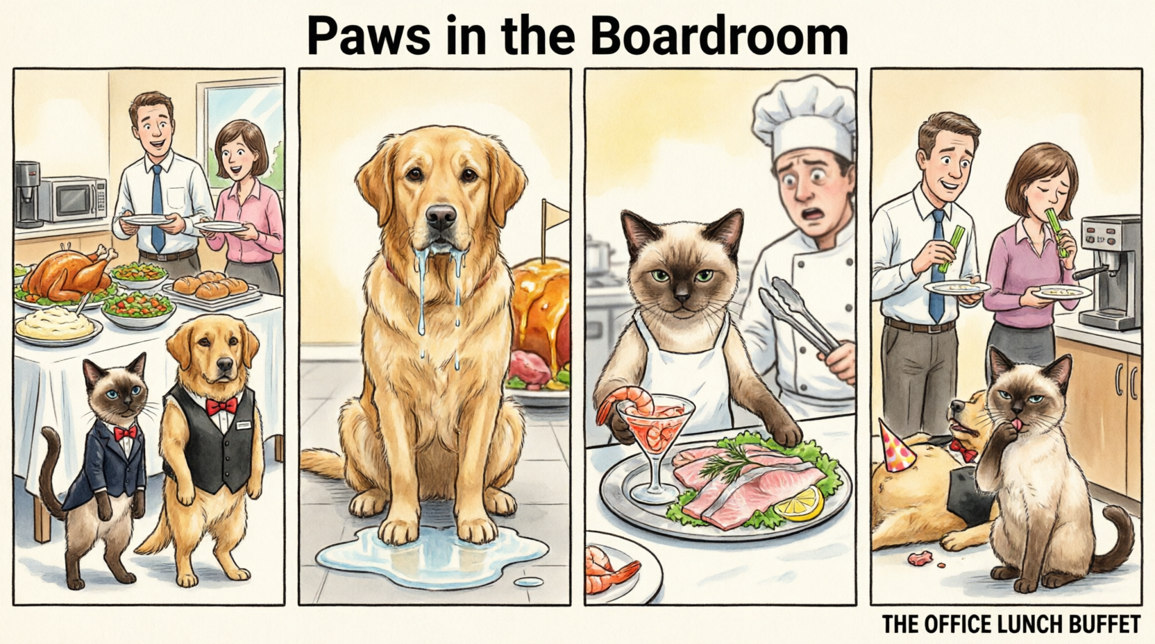 Part Twenty One - The Office Lunch Buffet