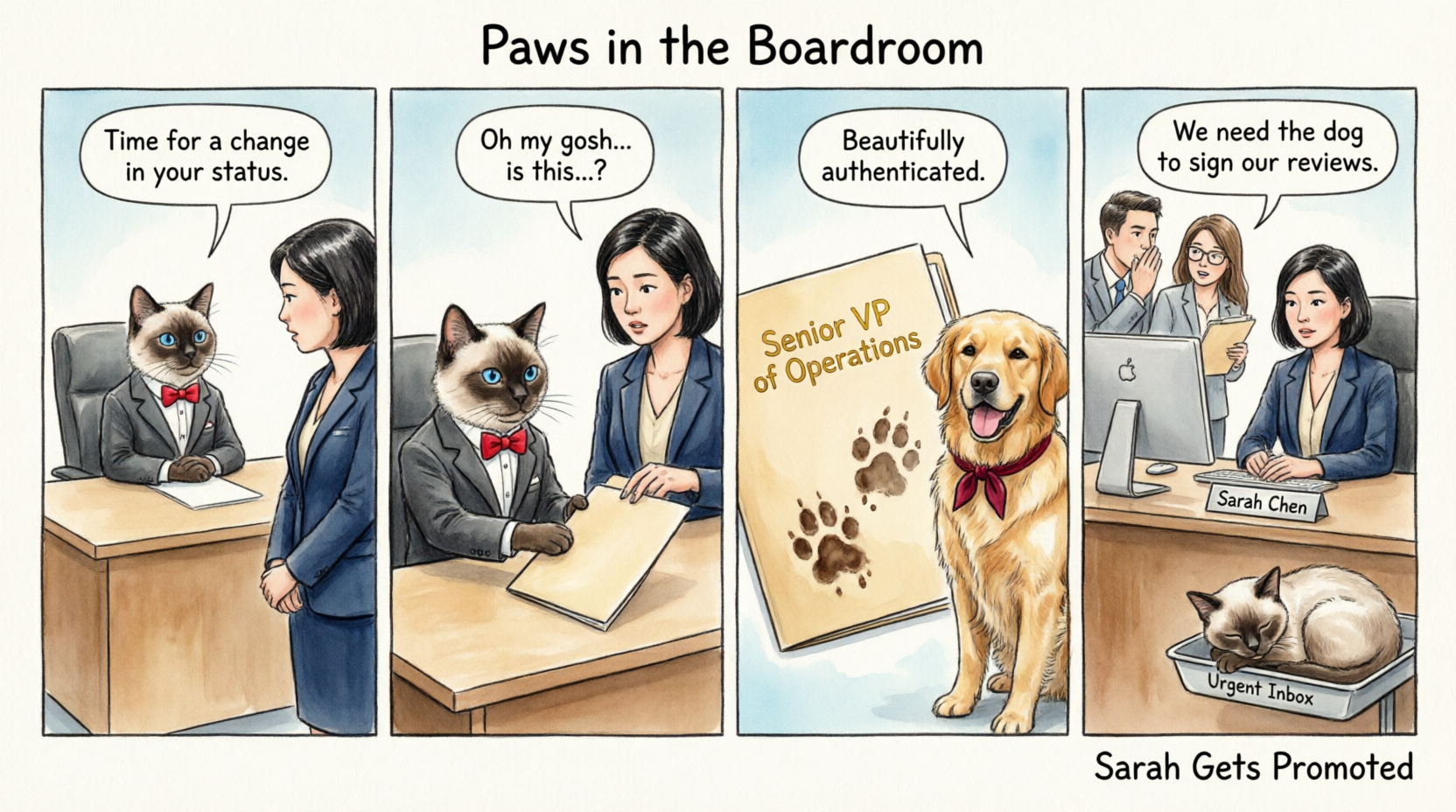 Part 29: Sarah Gets Promoted